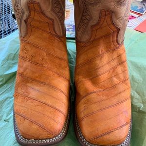Hot! Dan Post Size 12 Eel Skin Boots!